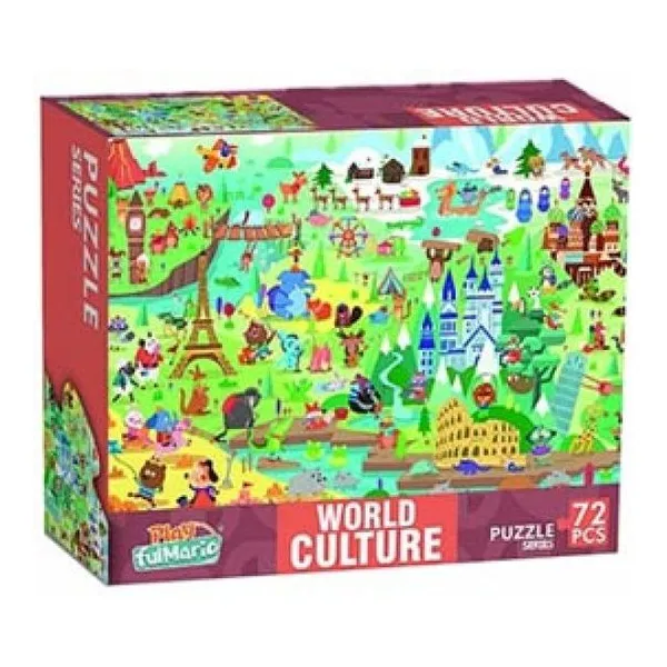 Rompecabeza 72 pcs world culture