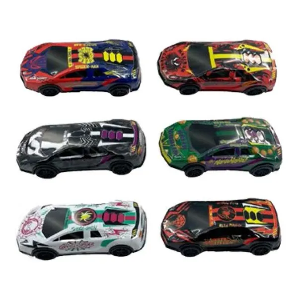 Spiderman metalic power friction surtidos