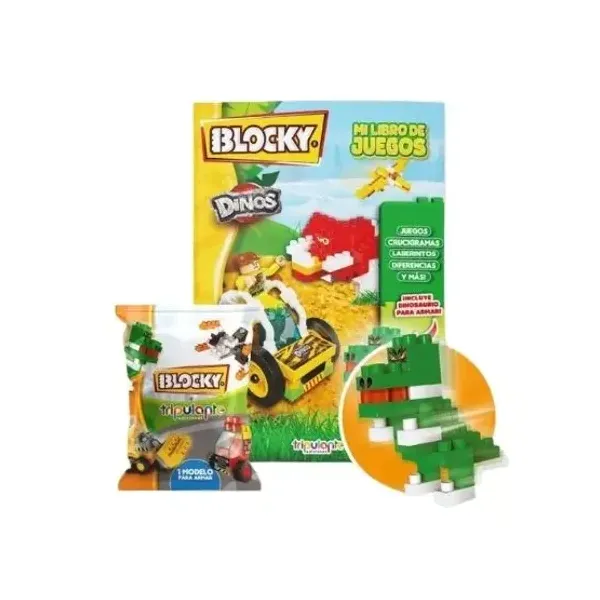 Libro editorial tripulante col.blocky, mi libro de juegos