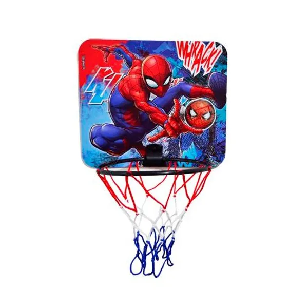 Tablero y aro de básquet Spiderman 29x25x19 cm