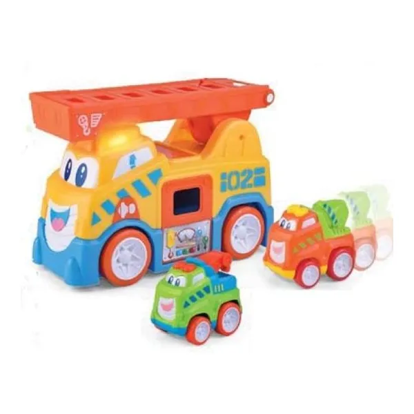 Happy kids vroom vroom crane truck