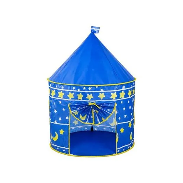 Carpa infantil castillo azul 105x135 cm x1