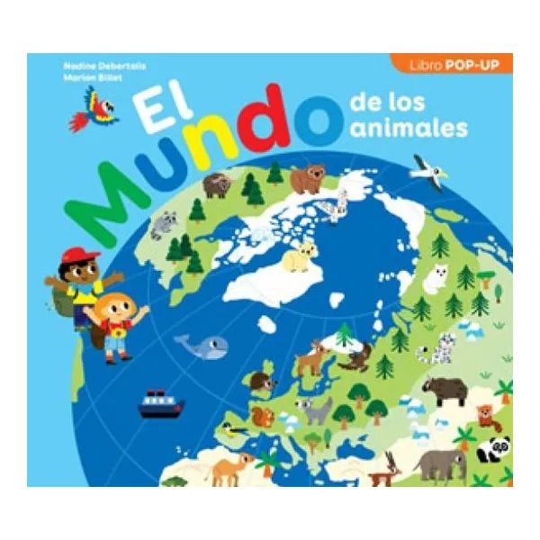 Libro pop up. el mundo de los animales