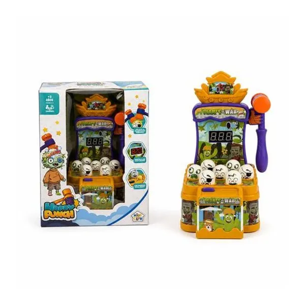 Juego happy punch monstruos vs plantas en caja 22x28x21 cm