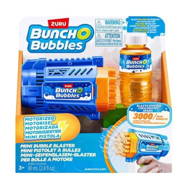 Lanzador de burbujas bunch o bubbles mini