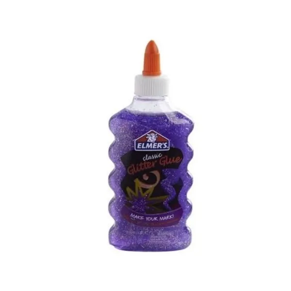 Adhesivo elmer´s glitter 177 mlvioleta