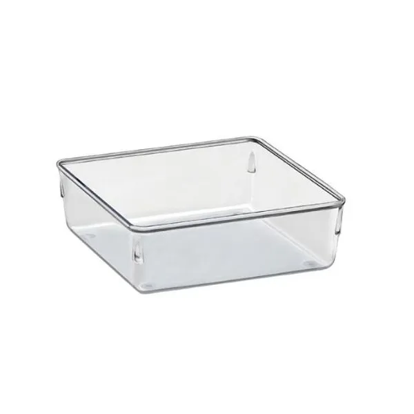 Pote org.para escritorio acrimet modular cuadrado grande x4 unid.