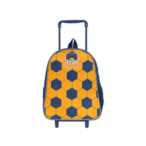 Mochila 12" con carro starpak mini fútbol amarillo/azul Filgo
