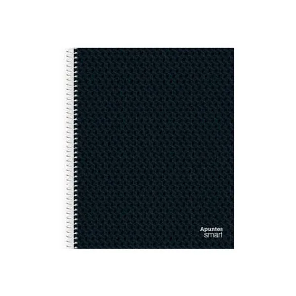Cuaderno espiral a4 apuntes smart t/semi rigida 100 hs.liso