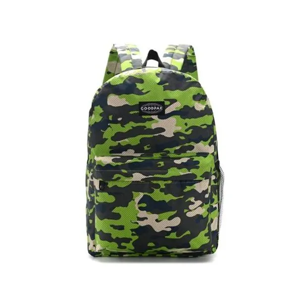 Mochila 17" espalda camuflado verde goodpak