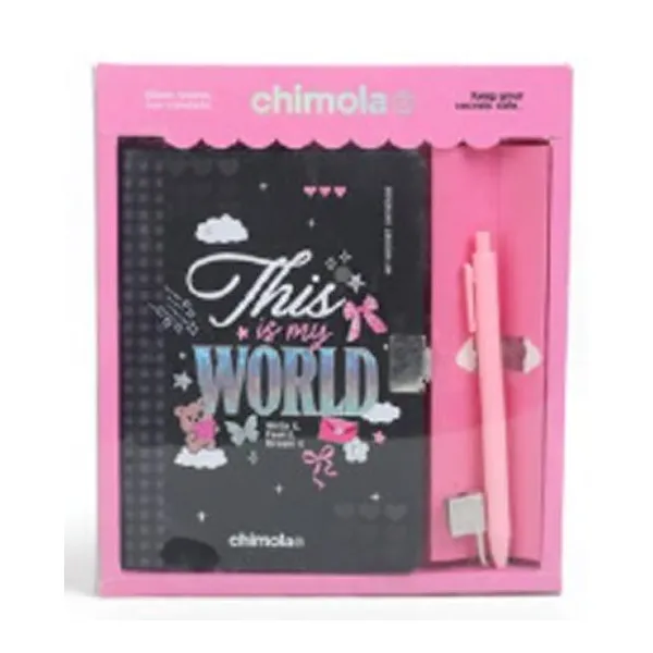 Diario intimo secrets dream black 112 pag 18 13 cm