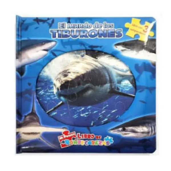 Tiburones mi primer libro de rompecabezas