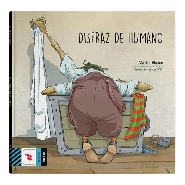Disfraz de humano 20 20 cm (imprenta mayuscula)