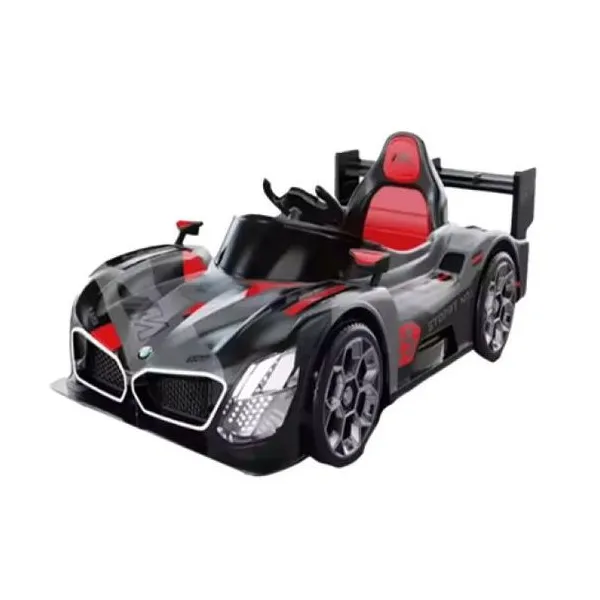 Auto deportivo gt carrera a batería con luz, sonido y control remoto 12v4.5a