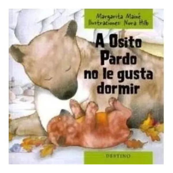 Osito no le gusta dormir