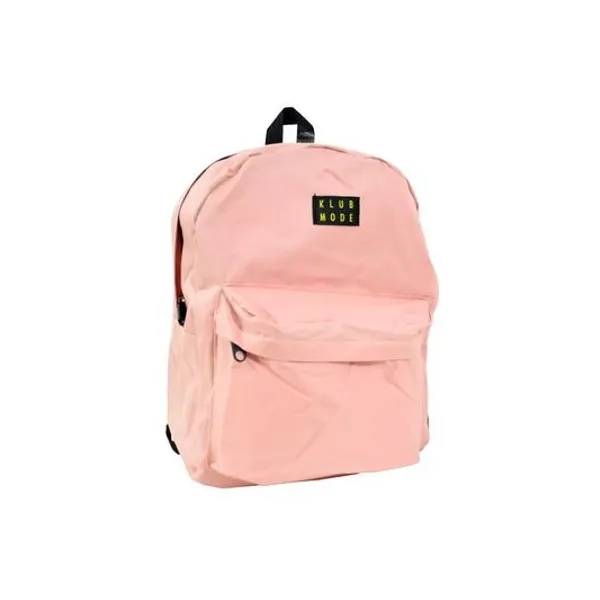 Mochila 17" espalda lisa rosa viejo klub mode