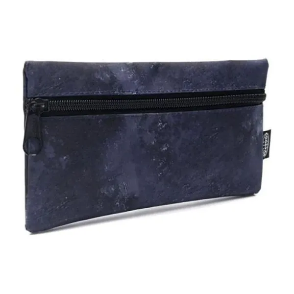 Cartuchera goodpak print negro jaspeado 22 x11.5 cm
