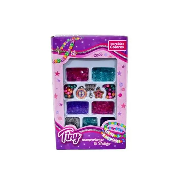 Set para armar bijou en caja 20.5x12.5 cm Tiny