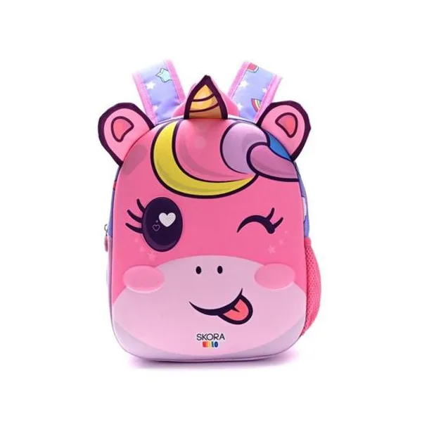 Mochila 12" espalda kawaii unicorni Skora