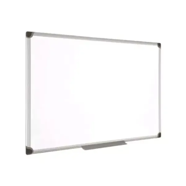Pizarra lamin.blanca Ezco 120 x180 cmcon borde aluminio