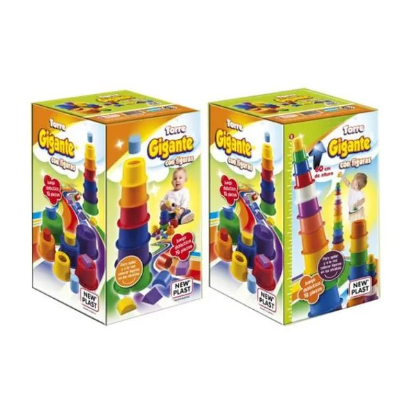 Torre gigante con figuras (caja)