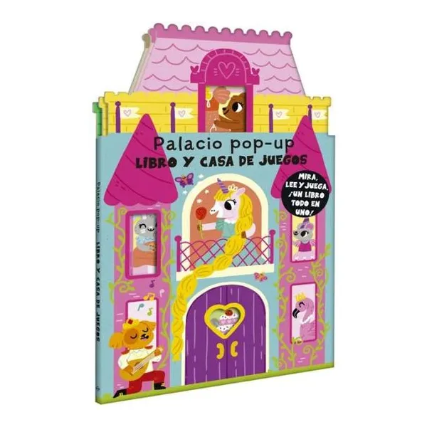 Palacio casa juegos libro pop up 19 12 cm