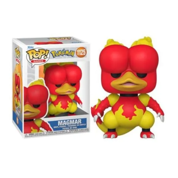 Pop games: pokémon- magmar