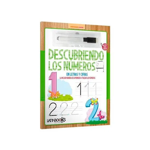 Libro descubriendo los números: números en letras 21x28 cm latinbooks