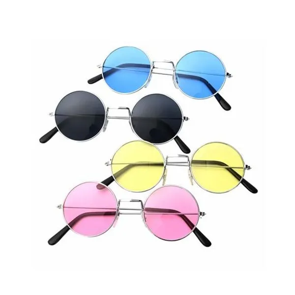 Lentes cotillon lennon x unidad colores surtidos