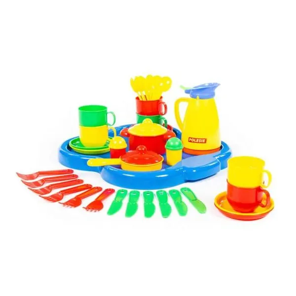 Janina kitchen set for six with tray