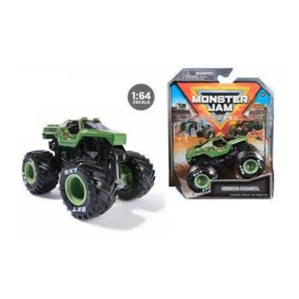 Monster jam - vehículo die cast coleccionable a escala 1:64. soldier fortune