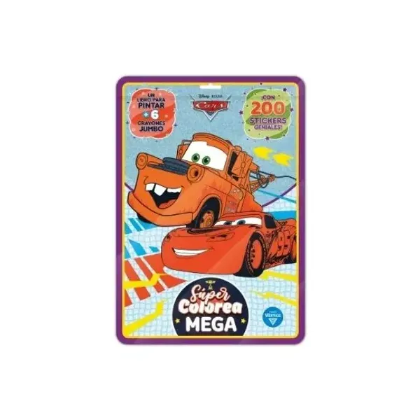 Flow pack editorial vertice mega super colorea cars