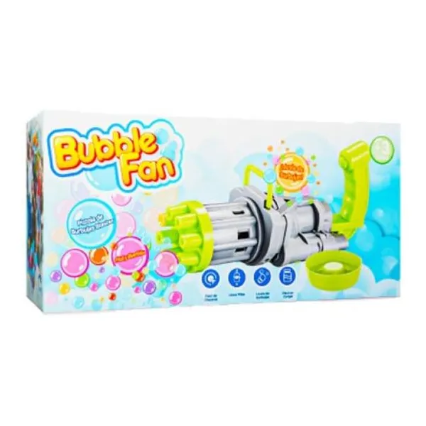 Pistola de burbujas blaster