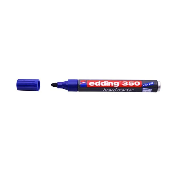 Marcador Edding e 350 para pizarra para red.azul con alum.