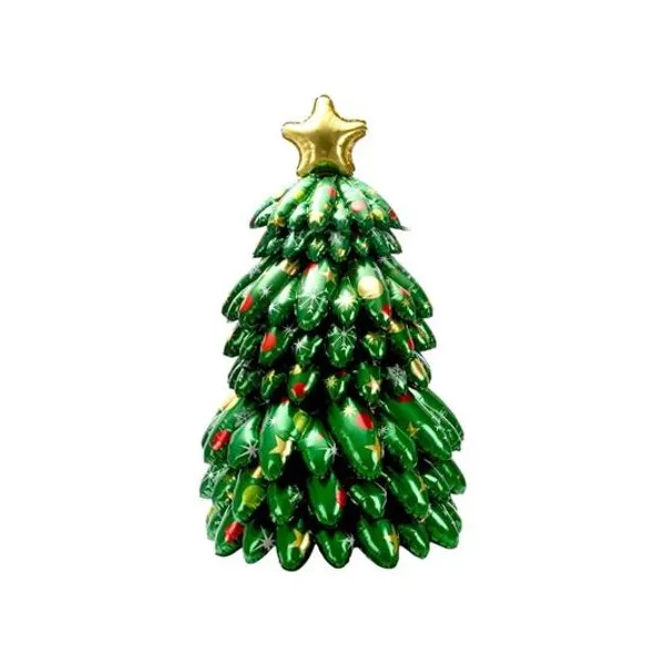 Globo árbol de navidad 73x130 cm x unidad