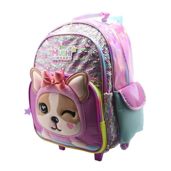 Mochila simones con carro 16"/17,5 l.