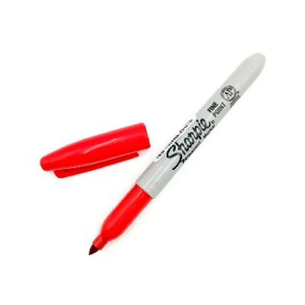 Marcador Sharpie fine perm.rojo
