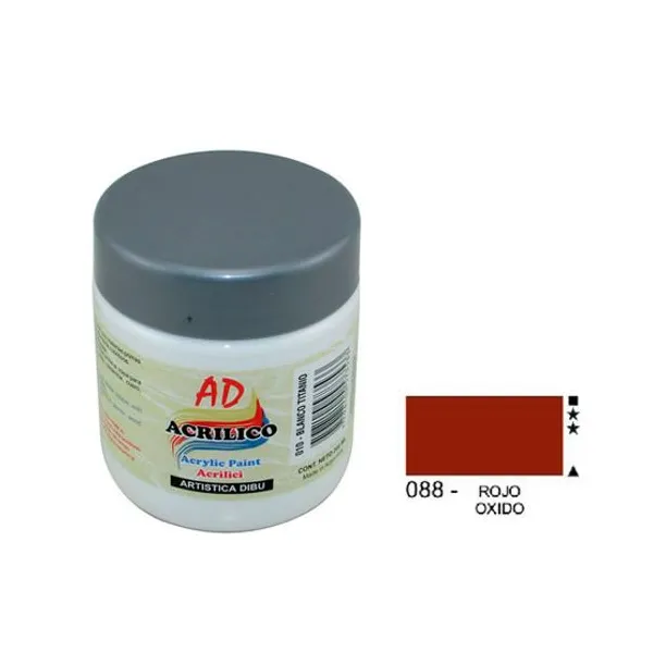 Acrílico ad decorat.200 ml088- rojo oxido