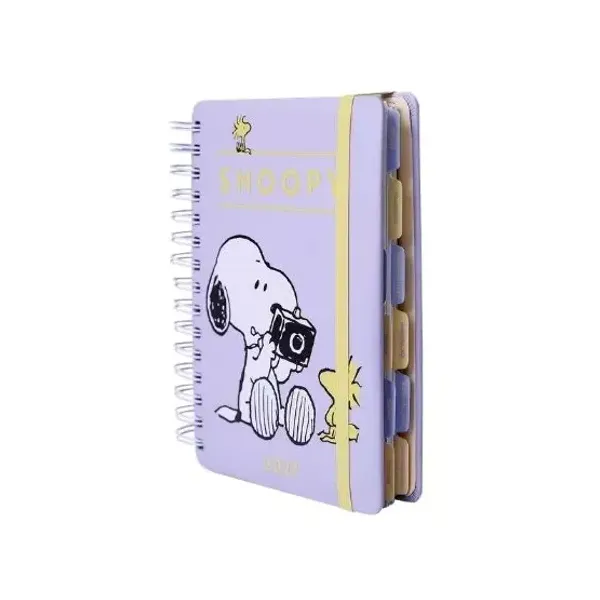 Agenda Mooving n.° 7 diaria espiral snoopy 2027