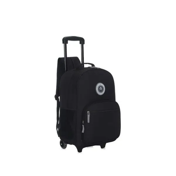 Mochila 17" con carro negra insider