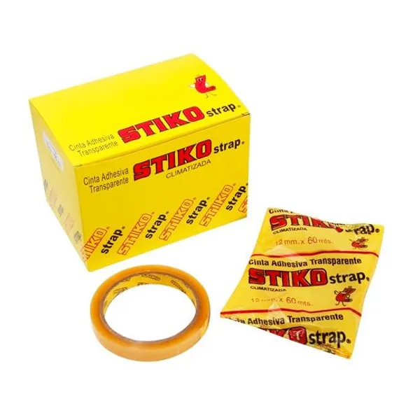 Cinta adhesiva stiko 18 x50 mts