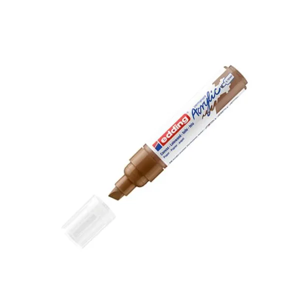 Marcador Edding 5000 perm.acrílico 10 mmavellana