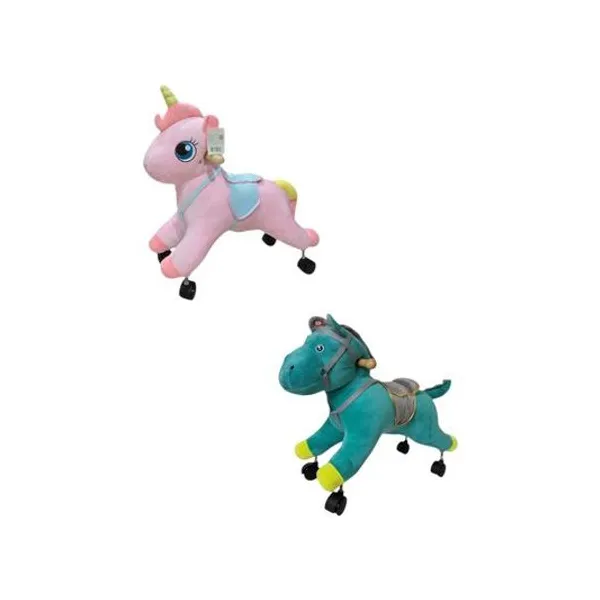 Andarin dinosaurio/unicornio 58x58x20 cm x1 modelos surtidos