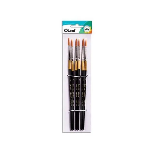 Pincel n.° 000 liner corto 139 x6 unidades olami
