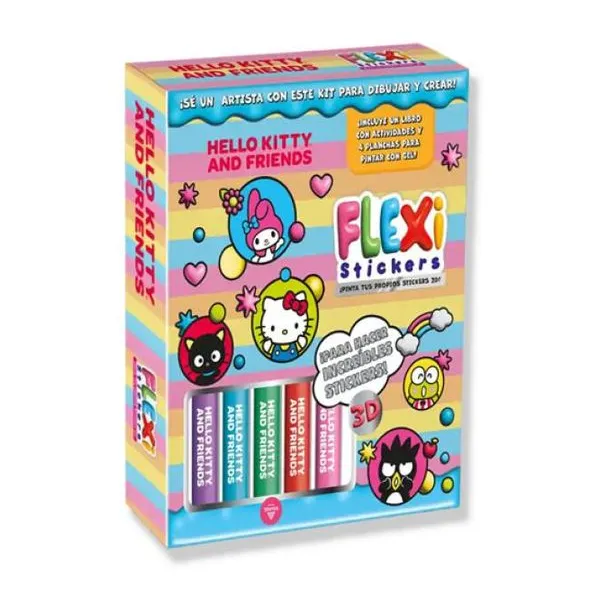 Flexi stickers hello kitty
