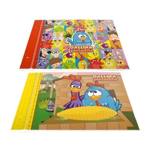 Carpeta n.° 5 gallina pintadita 2 mod.