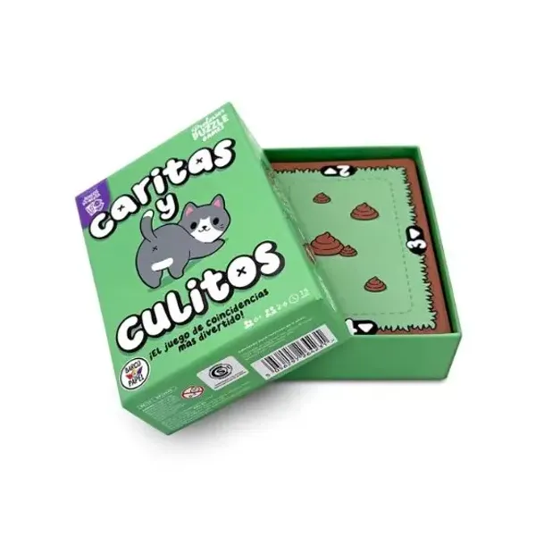 Juego de mesa barco de papel caritas y culitos