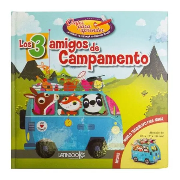 Los 3 amigos de campamento