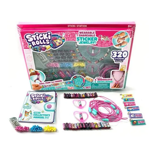Sticki rolls station- set para armar tu bijou con stickers holograficos