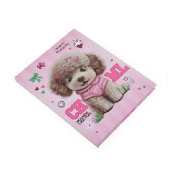 Cuaderno a5 dog poodle